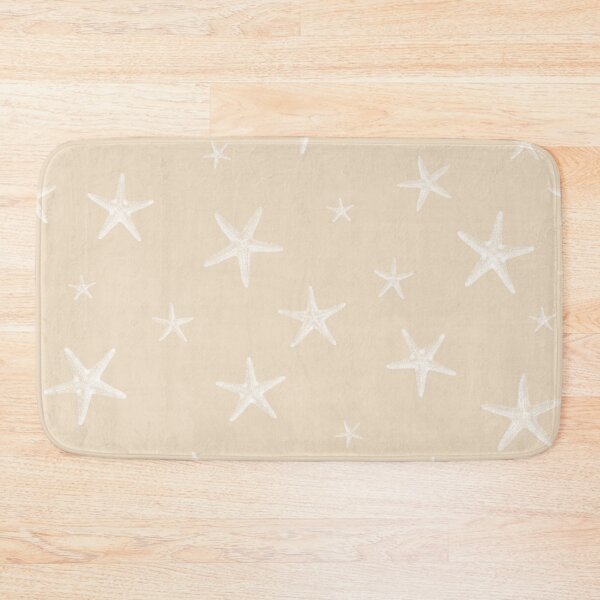Item preview, Sand-Colored Tan and White Starfish Pattern, Minimalism Beach Style designed and sold by elizdesign.
