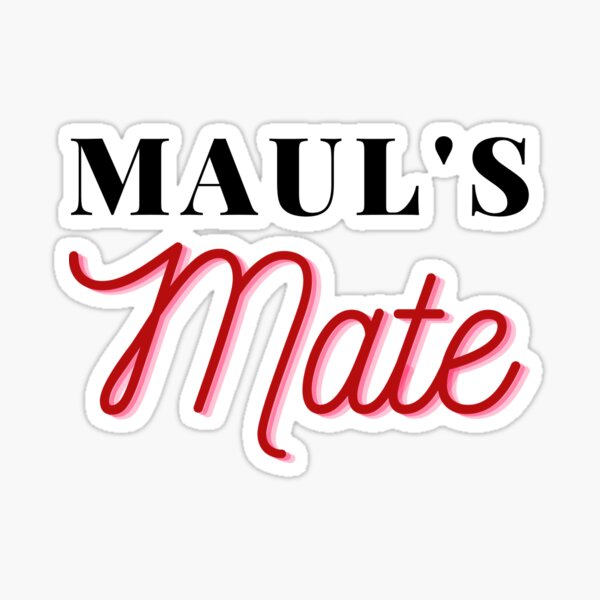 Vista previa del artículo con la obra «Compañero de Maul», diseñado y vendido por LadyInWriting.