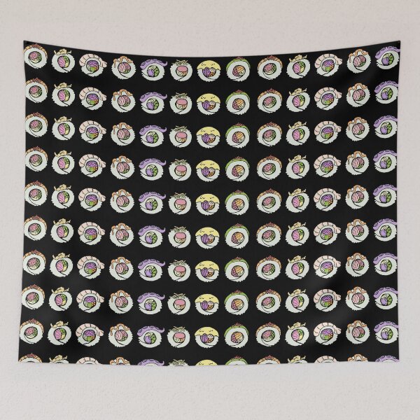 Item preview, Sushi Rolls in a Row designed and sold by AdyOnions.