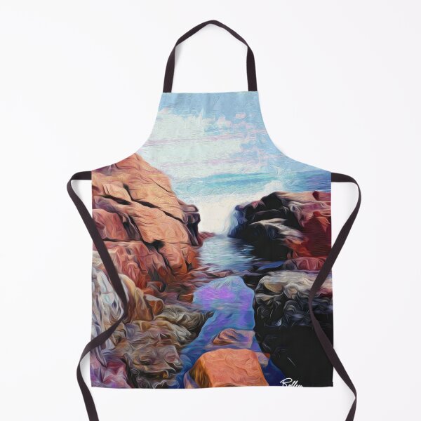 Item preview, MAINES ROCKY SHORELINE designed and sold by ArtbyRolleen.