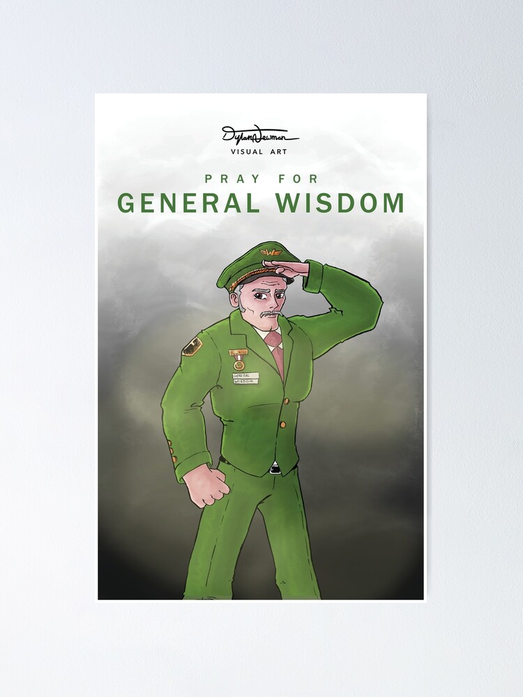 Alternate view of General Wisdom Poster Poster