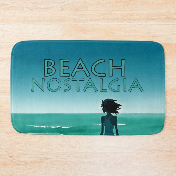Item preview, Beach Nostalgia Reluctant to Leave Peaceful Ocean Blues - AI Art 6 of 8 designed and sold by Beachy.
