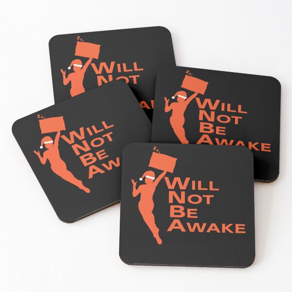 Item preview, Will Not Be Awake W.N.B.A Basketball Design designed and sold by Moedesigns.