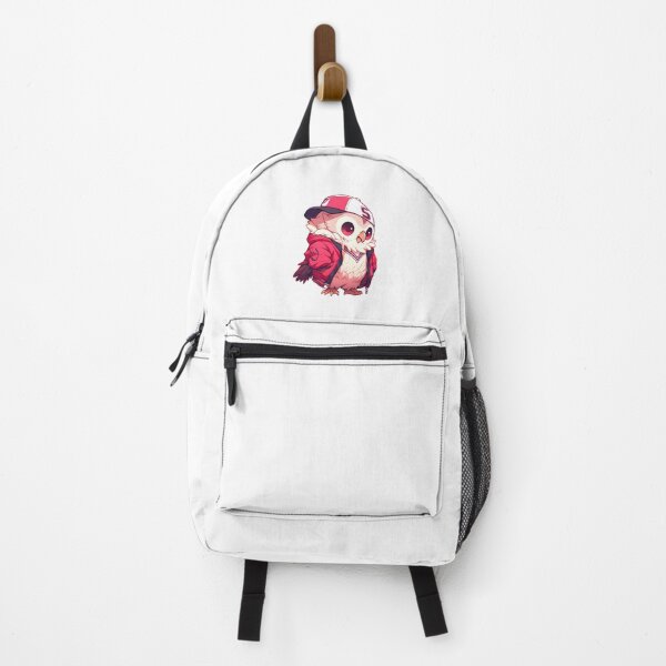 Vista previa del artículo con la obra «Lindo búho kawaii en ropa casual», diseñado y vendido por Hasan Habeeb.