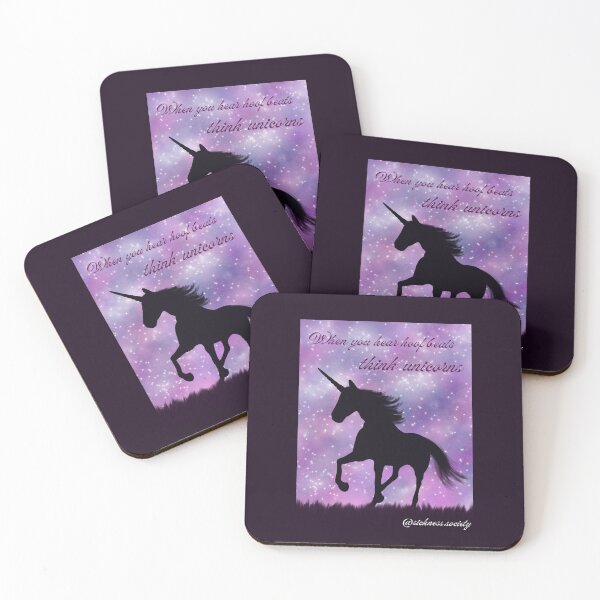 Item preview, Think Unicorns designed and sold by SicknessSociety.