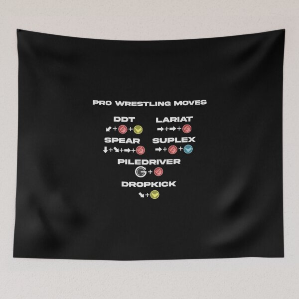 Item preview, Pro wrestling moves designed and sold by rolito86.