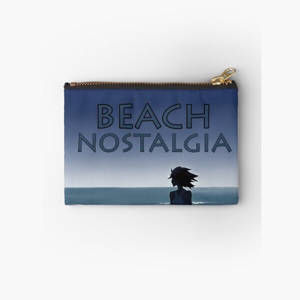 Item preview, Beach Nostalgia Reluctant to Leave Peaceful Ocean Blues - AI Art 7 of 8 designed and sold by Beachy.