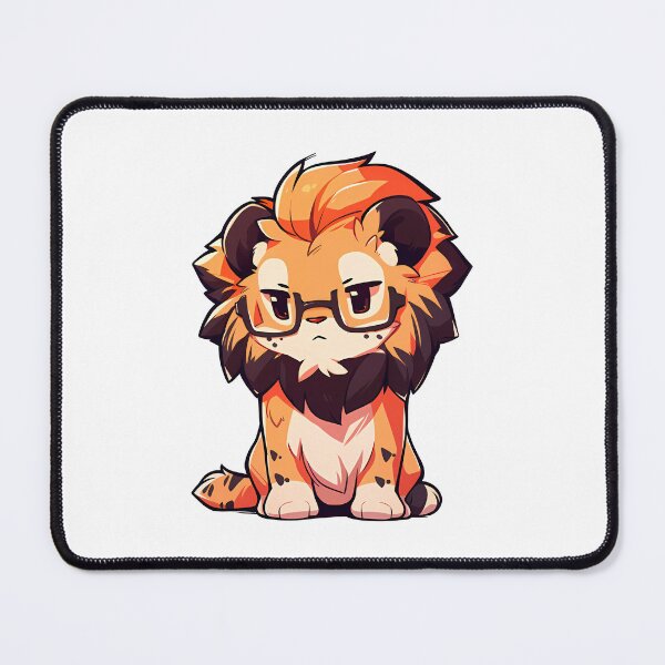 Item preview, Cute smart lion with sunglasses designed and sold by Hasan Habeeb.