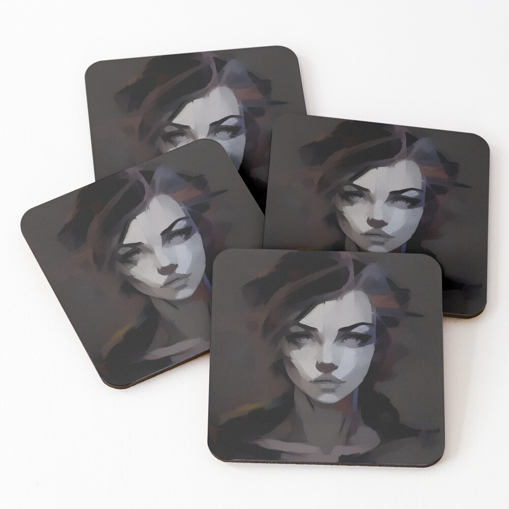 Item preview, Coasters (Set of 4) designed and sold by StudioDestruct.