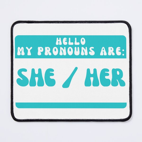 Item preview, My Pronouns Are She Her Design designed and sold by madebyandie.