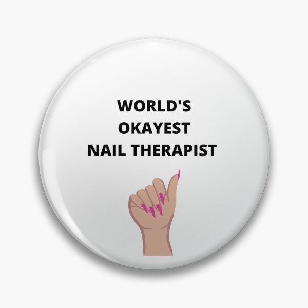 Item preview, Nail therapist manicure okayest men women designed and sold by Jeangel97.