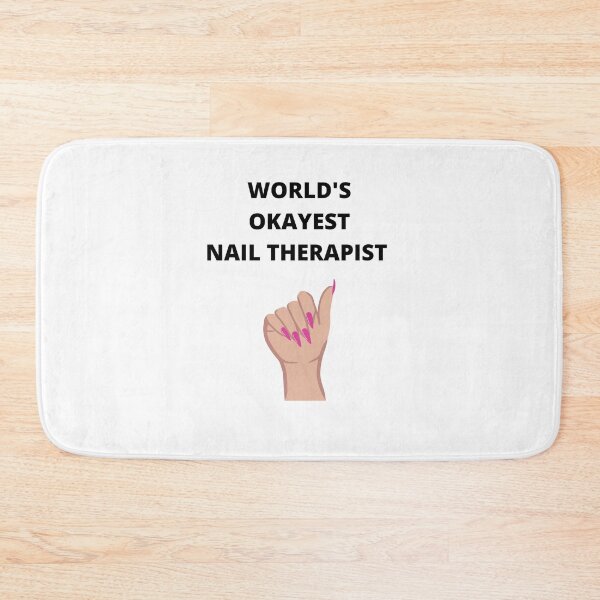 Item preview, Nail therapist manicure okayest men women designed and sold by Jeangel97.