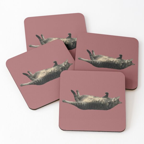 Item preview, Funny Little Tabby Doing “Crunches”  designed and sold by Amanda1775.