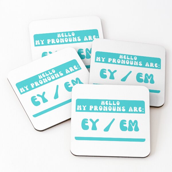 Item preview, My Pronouns Are Ey Em Design designed and sold by madebyandie.