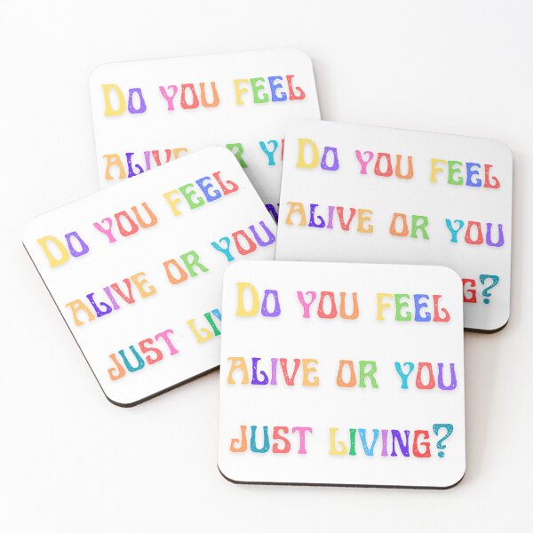 Item preview, Do you feel alive or you just living? designed and sold by CansiSHP.