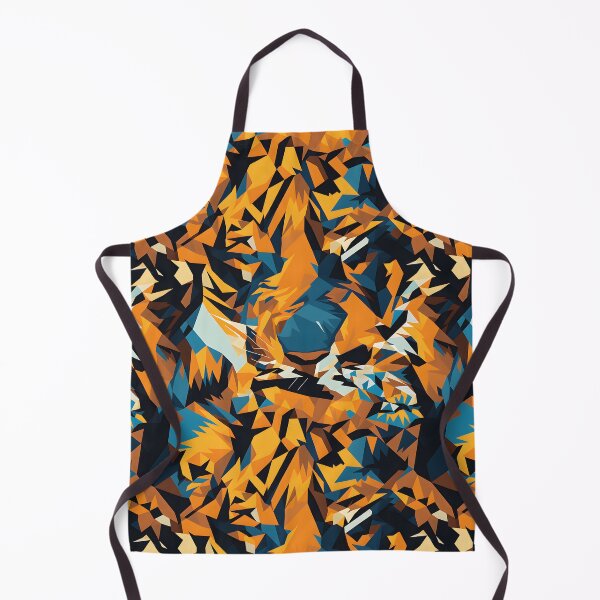 Item preview, Geometrical drawing of tiger pattern 1 designed and sold by khumpa.