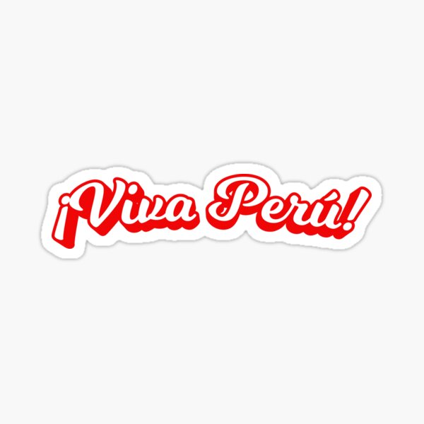 Item preview, Viva Peru Peruvian National Holidays designed and sold by McMathewsStore.