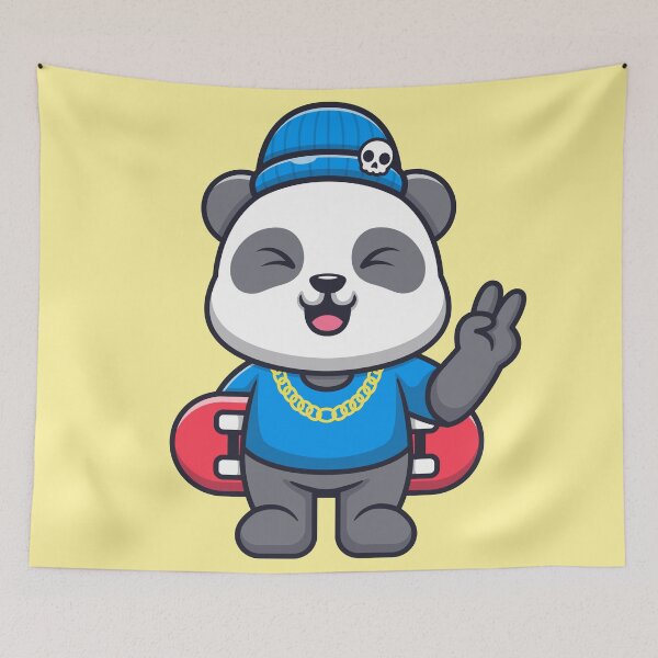 Item preview, Cool Panda Skater: Shredding the Streets designed and sold by hjian8219.