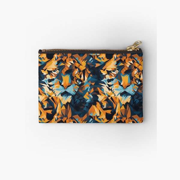Item preview, Geometrical drawing of tiger pattern 3 designed and sold by khumpa.