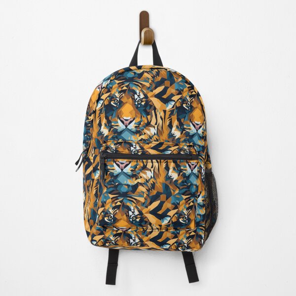 Item preview, Geometrical drawing of tiger pattern 4 designed and sold by khumpa.