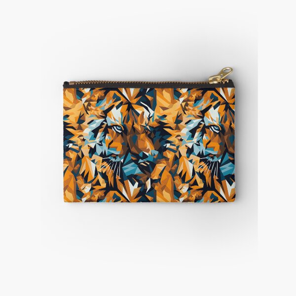 Item preview, Geometrical drawing of tiger pattern 5 designed and sold by khumpa.