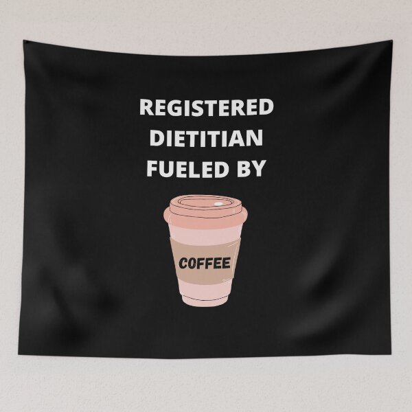 Item preview, registered dietitian coffee nutrition men women designed and sold by Jeangel97.