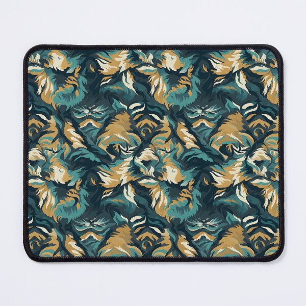 Item preview, Geometrical drawing of tiger pattern 2 designed and sold by khumpa.