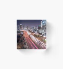 Rush Hour Acrylic Block