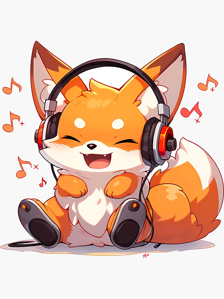 kawaii sticker headphones｜TikTok Search