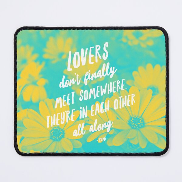 Item preview, Psychedelic Aesthetic Rumi Poem on Lovers designed and sold by Trish Dish.