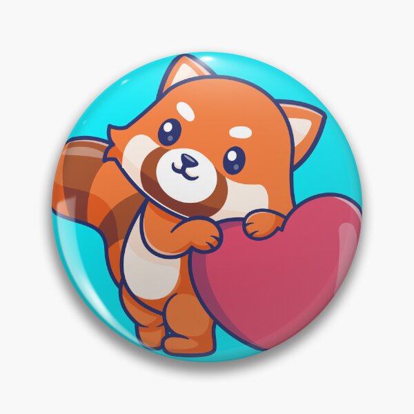 Item preview, Love in the Paws of a Cute Red Panda designed and sold by hjian8219.
