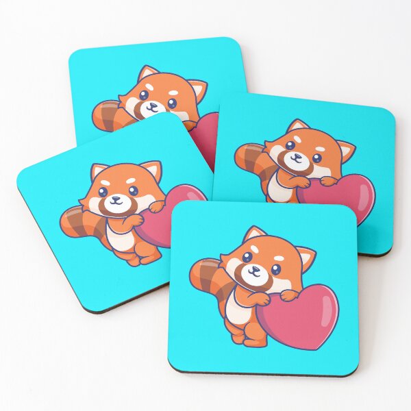 Item preview, Love in the Paws of a Cute Red Panda designed and sold by hjian8219.