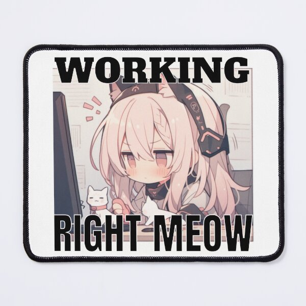 Item preview, Working Right Meow designed and sold by duke818.