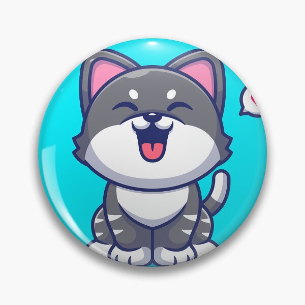 Item preview, Charming Cat Sits in Cartoon Wonder designed and sold by hjian8219.