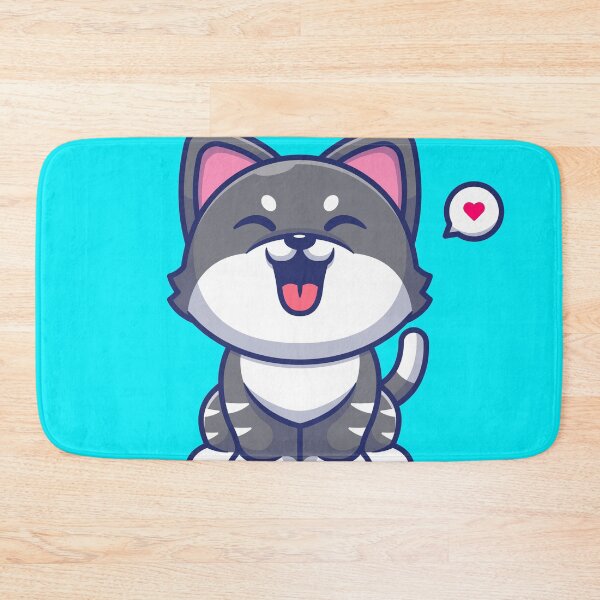 Item preview, Charming Cat Sits in Cartoon Wonder designed and sold by hjian8219.