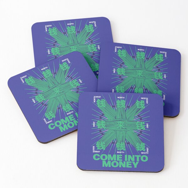Item preview, Money come in chinese blue green white designed and sold by hockeng.