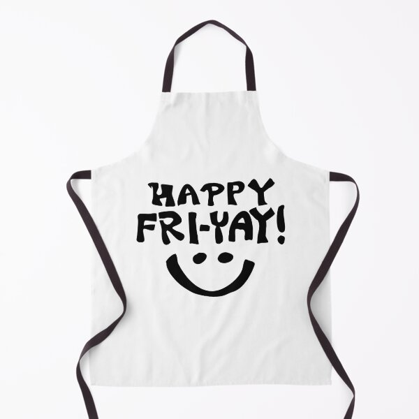 Item preview, Happy Friday (Fri-yay!) with Smile Black and White designed and sold by wordznart.