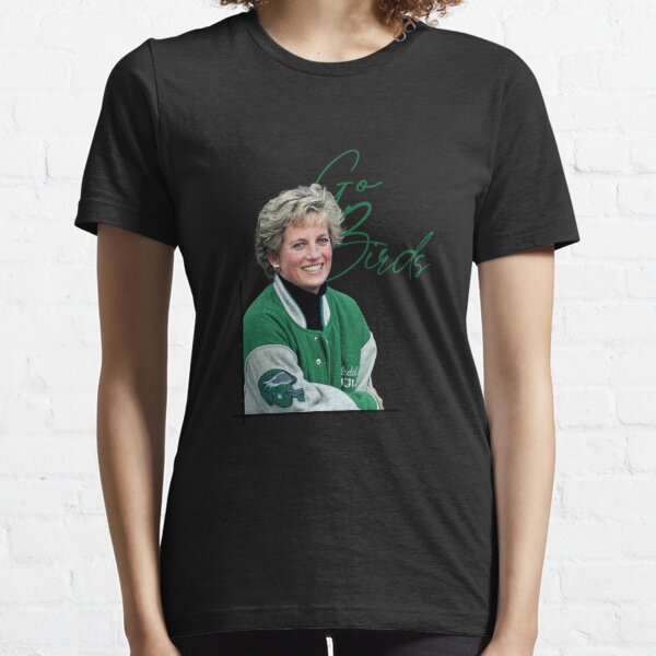 THE VINTAGE PRINCESS DIANA LOVES TO WEAR A JACKET WITH THE EAGLES SHIRT AND  STICKER  Sticker for Sale by Thomaszeto