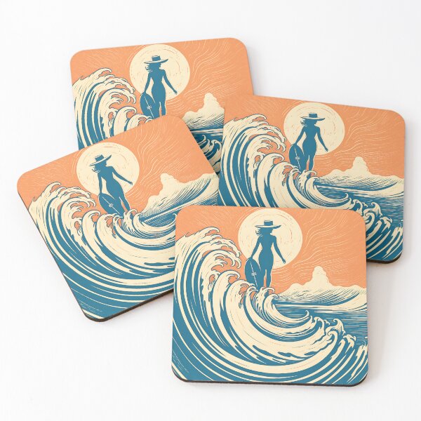 Item preview, Coastal Cowgirl Surfs Up designed and sold by DesignHausArt.
