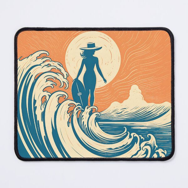 Item preview, Coastal Cowgirl Surfs Up designed and sold by DesignHausArt.