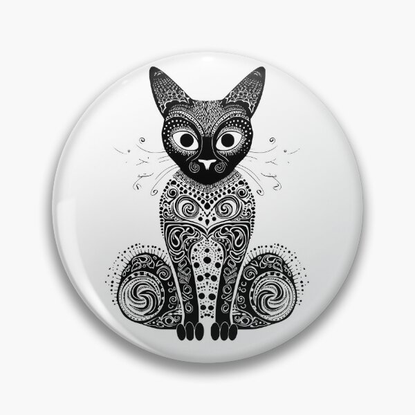 Item preview, Cat Henna Tattoo Design, Cat, Kitten, Kitty, Cat Tattoo designed and sold by Rroliver.