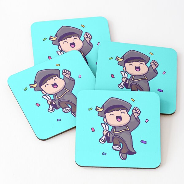 Item preview, Congratulations Graduate! - Cute Man Graduation Cartoon designed and sold by hjian8219.