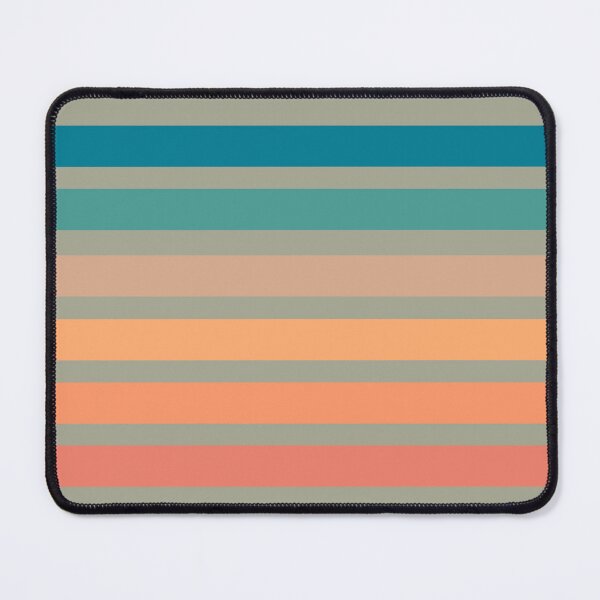 Item preview, Retro Surfer Stripe Multi-colored Bright Pastels on Beige Background designed and sold by BlueMoonBarn.