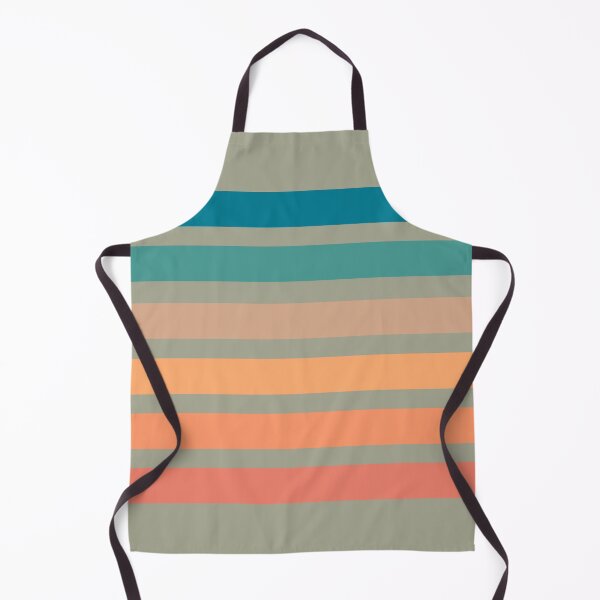 Item preview, Retro Surfer Stripe Multi-colored Bright Pastels on Beige Background designed and sold by BlueMoonBarn.
