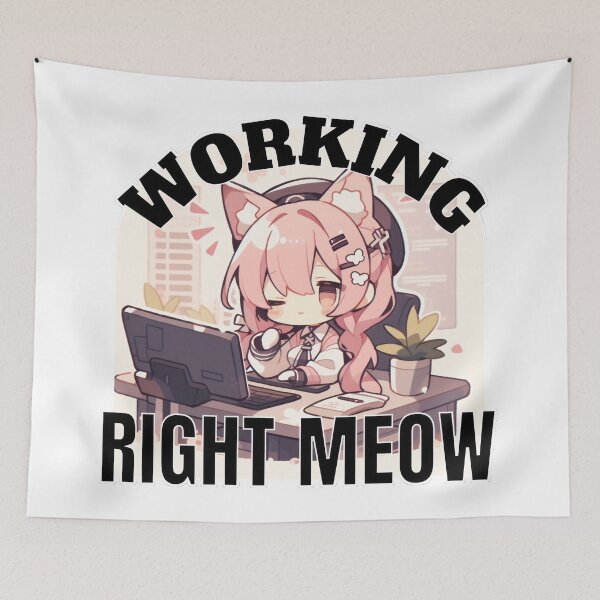 Item preview, Working Right Meeow designed and sold by duke818.