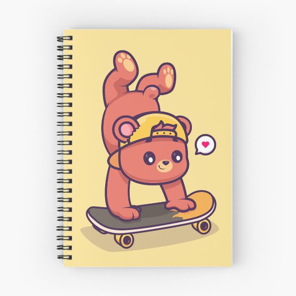 Item preview, Cute Bear Skateboarding - Adorable designed and sold by hjian8219.