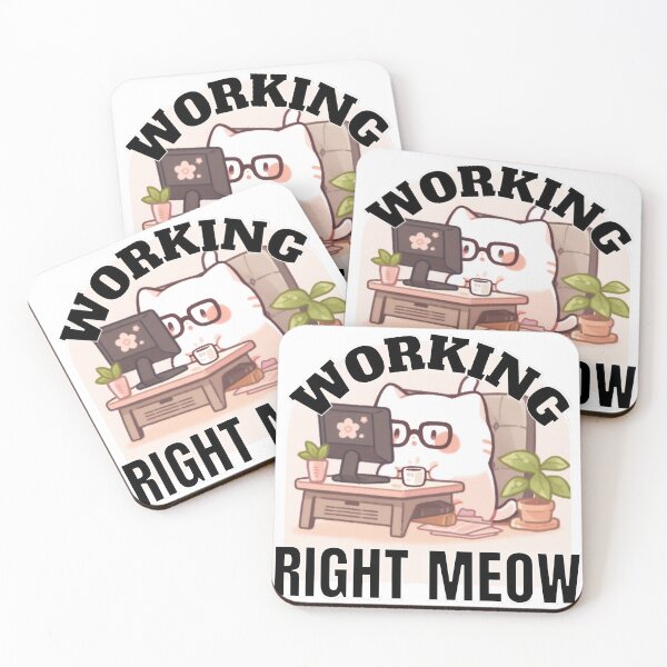 Item preview, Working Right Meeow designed and sold by duke818.