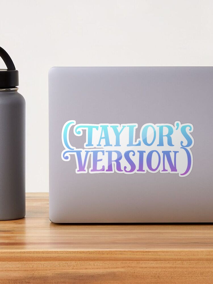 Taylor swift water bottle evermore Sticker for Sale by broadwaygirl142