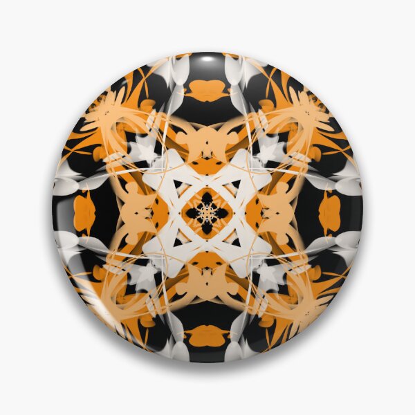 Item preview, Butterscotch Abstract Mandala designed and sold by Hypernova Designs.