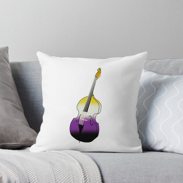 Item preview, Nonbinary Pride Double Bass designed and sold by pretzelcoatlus.